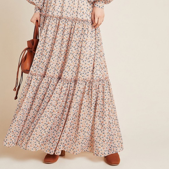 Sachin & Babi Rosalyn Tiered Lace Maxi Dress - Picture 9 of 15